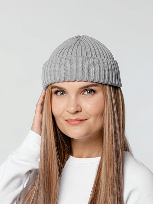 Шапка Hipsta, серебрито-серый меланж