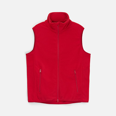 Жилет флисовый унисекс Ben Mac, темно-синий (Красный)