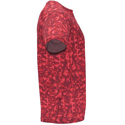 Спортивная футболка ASSEN мужская, КРАСНЫЙ ПИКСЕЛЬ 2XL