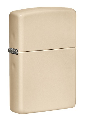 Зажигалка ZIPPO Classic с покрытием Flat Sand, латунь/сталь, бежевая, глянцевая, 38x13x57 мм (Бежевый)