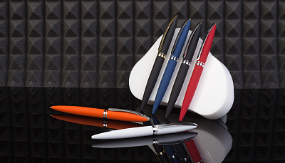 Ручка шариковая "Rocket", черный с золотом