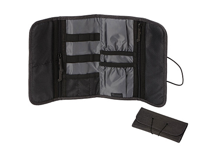 Органайзер для электроники и проводов District (Тёмно-серый)