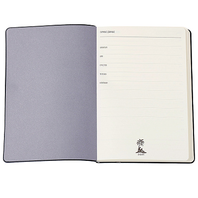 Ежедневник A5 недатированный Stefano в мягком переплёте, светло-серый