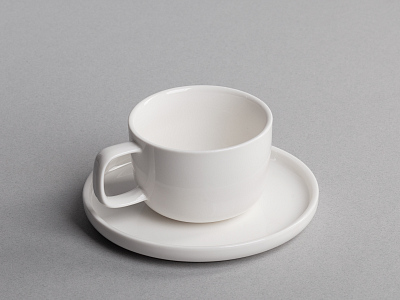 Чайная пара "Гармония", белый