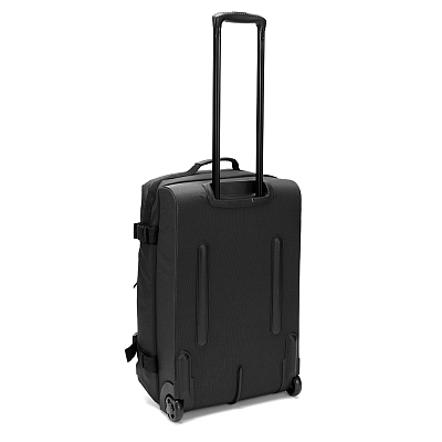 Сумка на колесах TORBER Mobi, чёрный, полиэстер 900D с PU покрытием, 60 х 38 х 25,5 см, 57 л