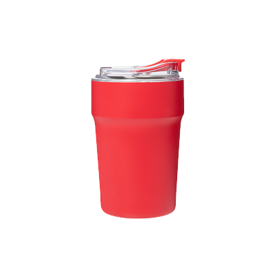Термокружка вакуумная Monaco, красная
