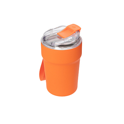 Термокружка вакуумная Monaco, оранжевая