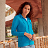 Толстовка женская без начеса LADIES LIGHTWEIGHT HOODED SWEAT 240 - Фото 2