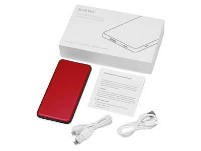 Внешний аккумулятор Shell Pro, 10000 mAh
