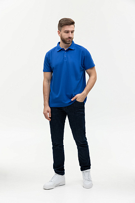 Рубашка поло мужская STAN хлопок/полиэстер 185, 04