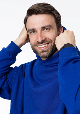 Худи унисекс STAN оверсайз футер без начёса 350, 66