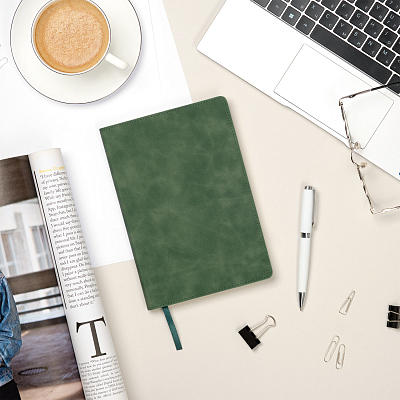 Ежедневник Верона (Verona) недатированный, зеленый (без упаковки, без стикера)