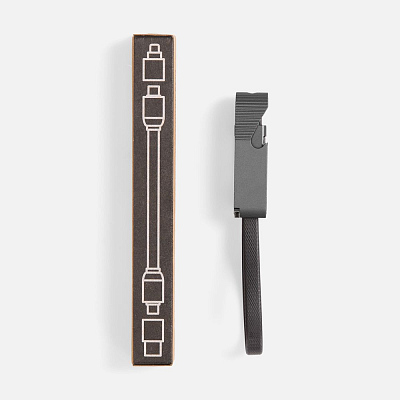 Кабель c переходниками Unicord, серый