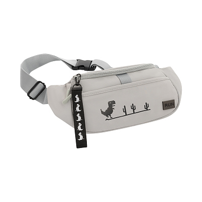 Поясная сумка Бостон (Boston), серый