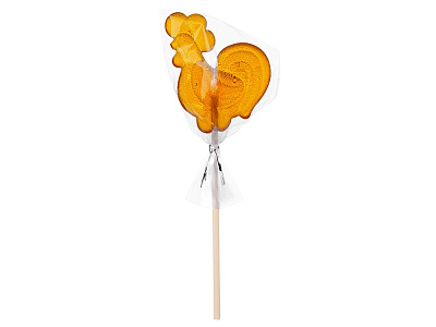 Леденец Петушок со вкусом апельсина