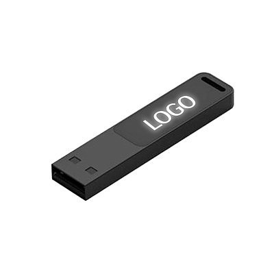 Флешка Suomi 16 Гб в футляре, с белой подсветкой