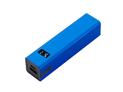 Внешний аккумулятор Rail c дисплеем, 5000 mAh (Синий)
