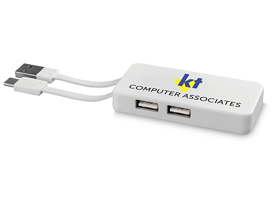 USB Hub Grid с двойными кабелями
