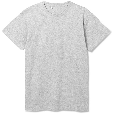 Футболка унисекс T-Bolka 180, темно-синяя (Светлый меланж)