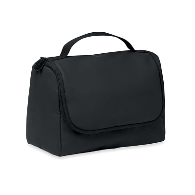 Cosmetic hanging bag in PU (Чёрный)