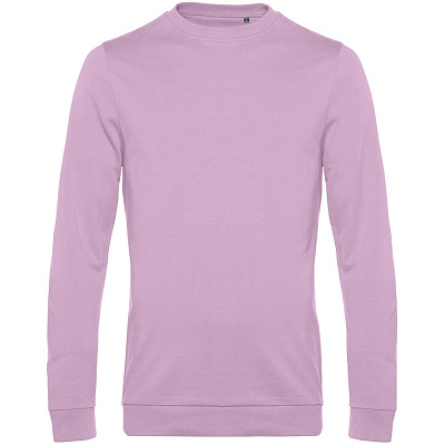 Свитшот унисекс Set In, серый меланж (антрацит) (Сиреневый)