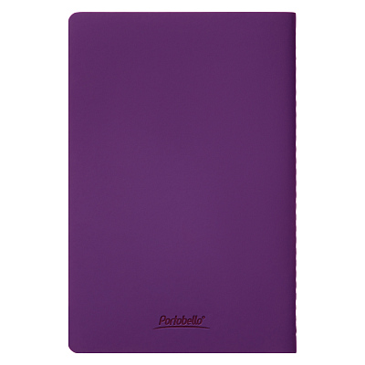 Блокнот Альфа Слим (Alpha slim), фиолетовый