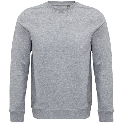 Свитшот унисекс Comet, белый (Серый меланж)