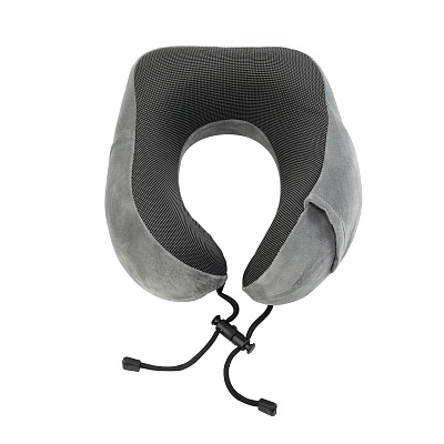 Подушка "Cloud" для путешествий в футляре, серый