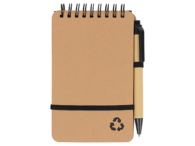 Блокнот Masai с шариковой ручкой