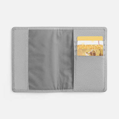 Обложка для паспорта Unison, серая