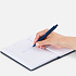 Ручка шариковая Prodir DS4 PMM-P, темно-синяя - Фото 6