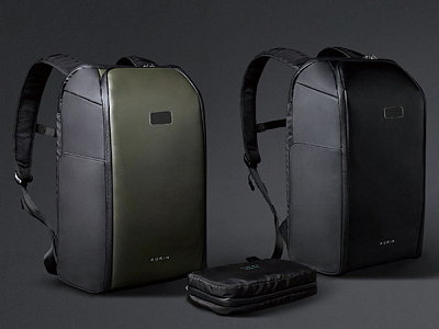 Водостойкий антикражный рюкзак FlipPack для ноутбука 15.6