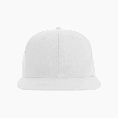 Бейсболка JAMES,6 клиньев,плоский козырек,ПВС застежка