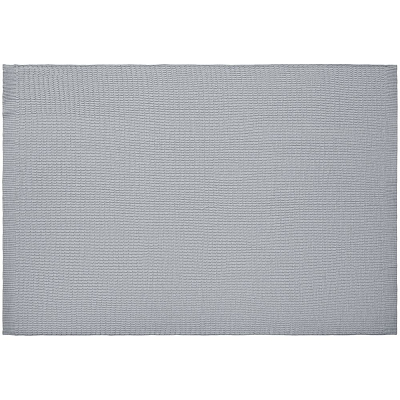 Плед Slumberland, серебристо-серый меланж