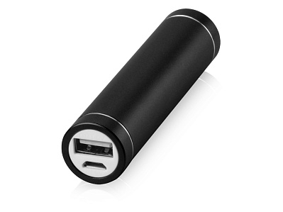 Портативное зарядное устройство Олдбери, 2200 mAh (Черный/серебристый)