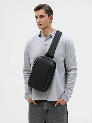 Рюкзак на одно плечо Gravon, черный