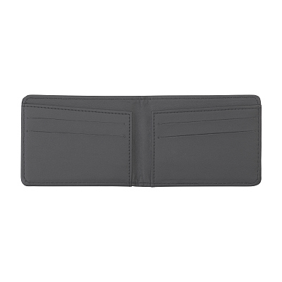 Портмоне с RFID - защитой от считывания данных кредиток, черный