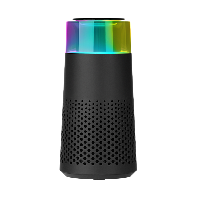 Очиститель воздуха с подсветкой Pure, черный (Чёрный)