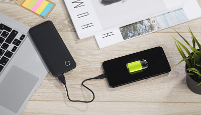 Зарядное устройство "Blade SOFTTOUCH", 5000mAh, черный