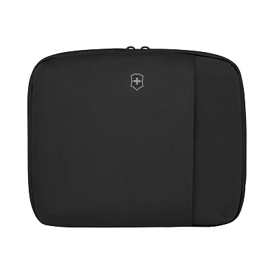 Несессер VICTORINOX Travel Essentials с крючком для подвешивания, чёрный, полиэстер, 27x11x22 см