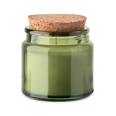 Plant based wax candle 70 gr (Зеленый)