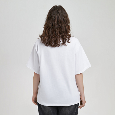 Футболка унисекс RUST NEO, 250гр., белый (белоснежный), размер XS/S