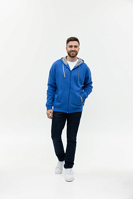 Толстовка мужская STAN с капюшоном на молнии футер с начёсом 280, 17