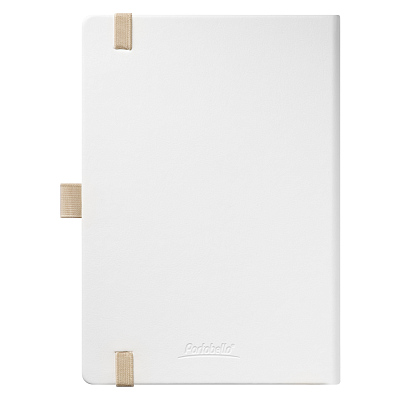 Ежедневник Арктик (Arctic) недатированный, белый/серый