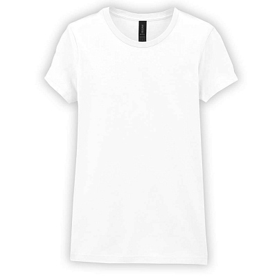 Футболка SOFTSTYLE WOMAN, БЕЛЫЙ S (Белый)