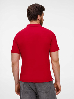 Рубашка поло унисекс Tervise, красная
