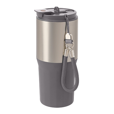 Термокружка вакуумная Авеню (Avenue), серая