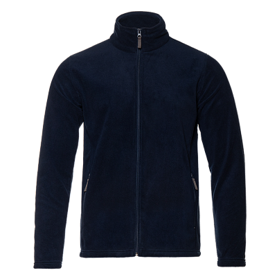 Толстовка унисекс STAN на молнии микрофлис 200, 21 (Тёмно-синий)