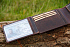 Бумажник KLONDIKE DIGGER «Amos», натуральная кожа в темно-коричневом цвете, 12,5 x 10 x 2,5 см - Фото 8