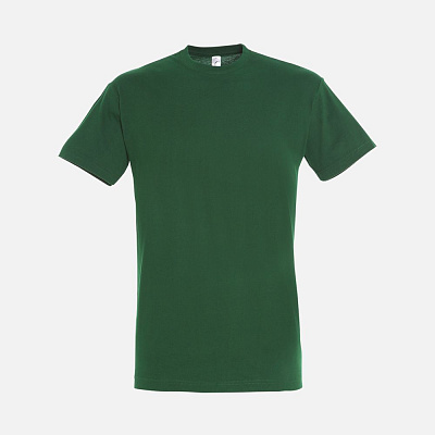 Футболка унисекс Titan, темно-зеленая (Зеленый)